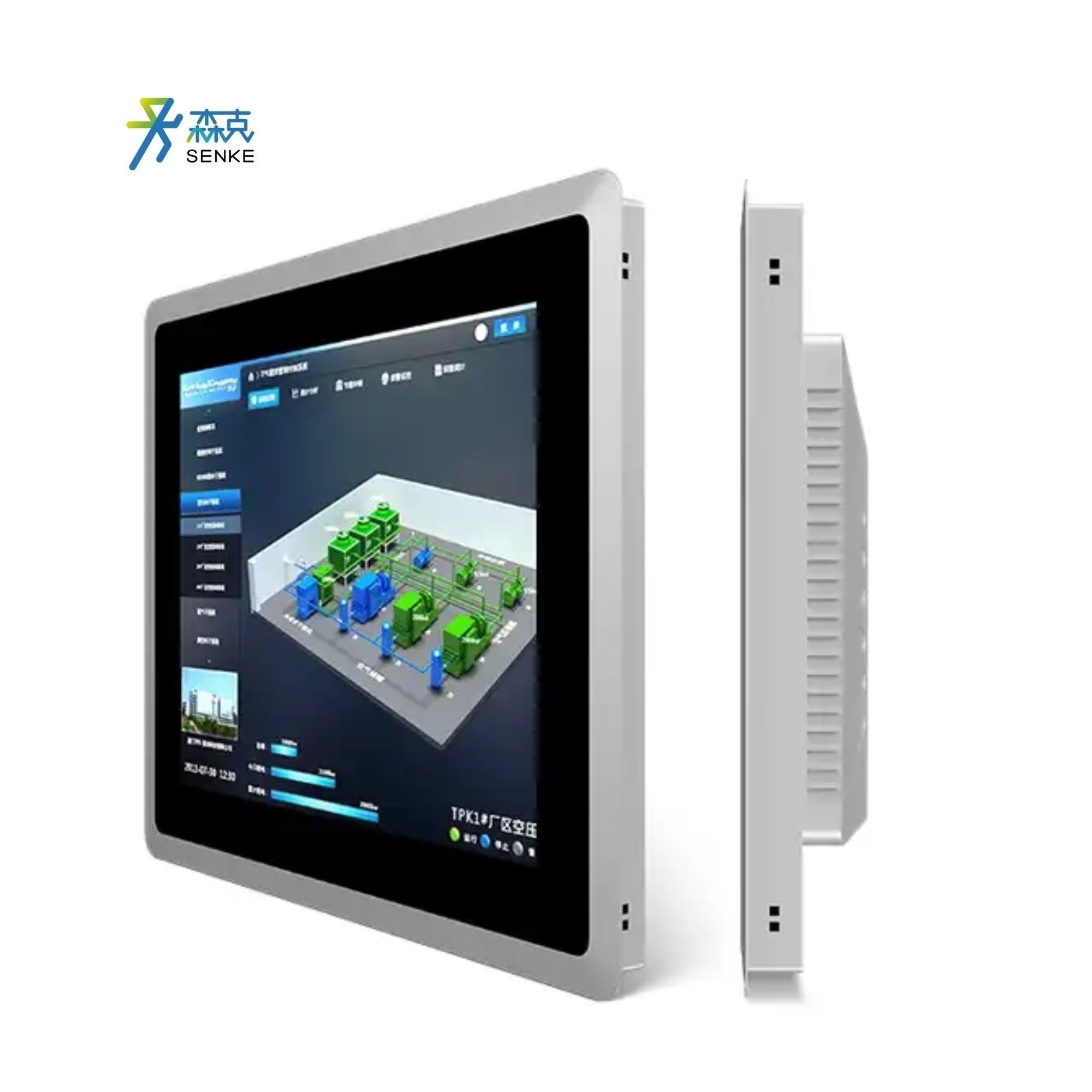 17" Touch Screen All In One Industrial Panel Pc