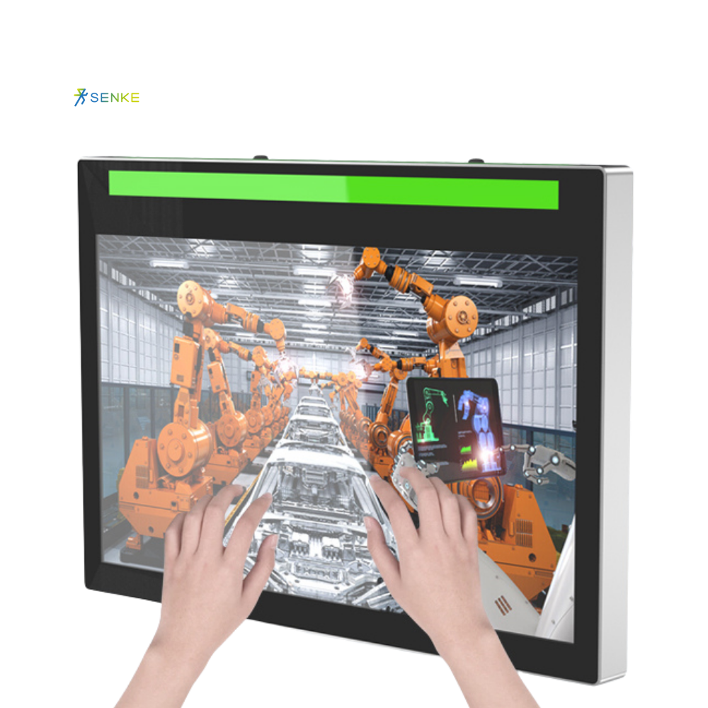 21.5" pcap all in one touch screen industrial panel pc